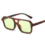 Arvin – Occhiali da Sole Pilot Donna con Doppio Ponte e Lenti Ocean Gradient UV400 - immagine 4