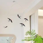 Ciondolo Rondine dell’Equilibrio – Decorazione Elegante per Casa & Giardino - immagine 5