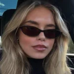 Arvin – Occhiali da Sole Leopardati Retrò | Montatura Ovale Piccola Donna 2024 - immagine 3