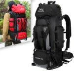 Scione – Zaino da Campeggio Impermeabile 90L, Zaino Trekking Outdoor Grande Capacità per Viaggio & Escursioni