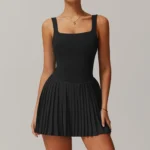 MIKETI – Tuta Sportiva Donna con Gonna da Tennis e Pagliaccetto Integrato, Traspirante e Sexy - immagine 6