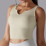 MIKETI – Reggiseno Sportivo Donna Push-Up Antiurto, Traspirante e Aderente per Yoga e Fitness - immagine 2