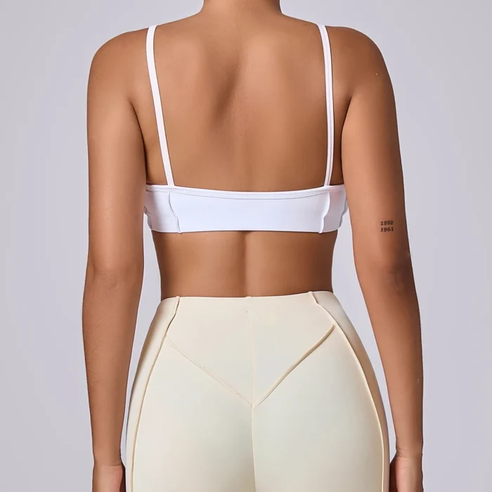 ZEEHOOH – Reggiseno Sportivo Donna Imbottito Senza Schiena, Push-Up e Traspirante per Yoga, Fitness e Running - immagine 6
