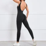 ZEEHOOH – Tuta Sportiva Donna con Scollo a V e Schiena Scoperta, Manica Lunga per Yoga e Allenamento - immagine 3