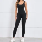 ZEEHOOH – Tuta Sportiva Donna con Scollo a V e Schiena Scoperta, Manica Lunga per Yoga e Allenamento - immagine 4