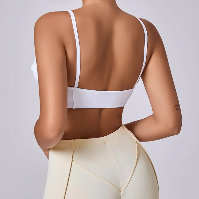 ZEEHOOH – Reggiseno Sportivo Donna Imbottito Senza Schiena, Push-Up e Traspirante per Yoga, Fitness e Running - immagine 5