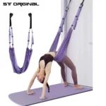 ST ORIGINAL – Cinghia Yoga Aereo Regolabile per Stretching, Inversione e Allenamento Gambe