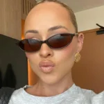 Arvin ChicOvale – Occhiali da Sole Ovali Donna Stile Sexy Nero e Marrone Estate 2024 - immagine 3