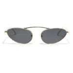 Arvin MetalGlam – Occhiali da Sole Cat Eye Triangolari Donna in Metallo Stile Vintage Party Look UV400 - immagine 6