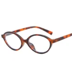 Arvin LeoChic – Occhiali da Sole Ovali Piccoli Donna Stile Leopardato Cute & Minimal UV400 - immagine 5