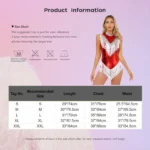 TiaoBug – Body da danza latina con frange e strass per donna, senza maniche, schiena scoperta, perfetto per samba, tango e pattinaggio artistico - immagine 4