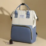 Borsa per maternità multifunzionale Zaino per pannolini leggero e conveniente Borsa per la cura del bambino di grande capacità Borsa per la conservazione dei materiali per bambini - immagine 4