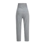 DDAXMM – Pantaloni Premaman Elasticizzati a Gamba Larga con Copertura Totale della Pancia e Tasche - immagine 6