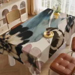 Tropika Home – Tovaglia Impermeabile Rettangolare Stile Esotico a Righe in Poliestere - immagine 2