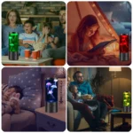 OceanGlow – Lampada Medusa LED a 7 Colori con Movimento Realistico, USB o Batteria, Luce Notturna Decorativa per Casa e Camera da Letto - immagine 5