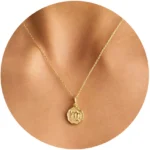 Doyours – Collana segni zodiacali 12 costellazioni in acciaio inox placcato oro vintage