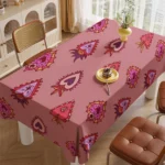 ColorStyle – Tovaglia Impermeabile con Motivo Colorato a Righe, in Poliestere, Forma Rettangolare - immagine 2