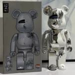 BearLux – Statua Bearbrick 400% da 28 cm, Figurina Moderna in PVC per Decorazione di Soggiorno, Camera o Ufficio - immagine 5