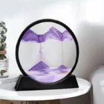 SandWave – Quadro in Vetro 3D con Sabbia in Movimento, Paesaggio Marino Rotante per Decorazione e Relax - immagine 4
