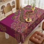 ColorStyle – Tovaglia Impermeabile con Motivo Colorato a Righe, in Poliestere, Forma Rettangolare - immagine 3