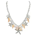 Doyours – Collana girocollo estiva multielemento con conchiglia, stella marina e perle - immagine 3