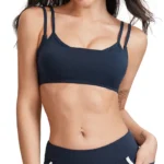 Reggiseno sportivo donna incrociato schiena antiurto - immagine 4