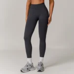Leggings sportivi donna senza cuciture a vita alta push up - immagine 5
