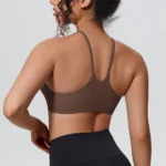 Reggiseno sportivo push up da donna per palestra e yoga - immagine 6