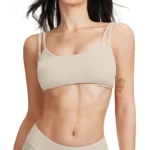 Reggiseno sportivo donna incrociato schiena antiurto - immagine 3