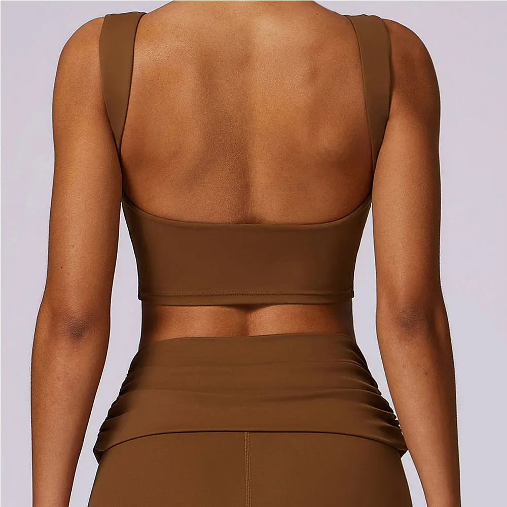 kf-S7c3dac81ffdc4ce7a1c42178679d700eR Reggiseno sportivo donna ad alto sostegno per yoga e fitness - immagine 1