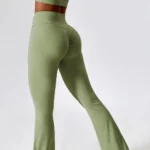 Leggings svasati a vita alta da yoga e fitness donna - immagine 6