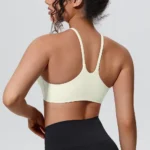 Reggiseno sportivo push up da donna per palestra e yoga - immagine 2