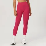 Leggings sportivi a vita alta senza cuciture push up - immagine 4