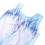 Body ginnastica bambina scintillante in un pezzo - immagine 5