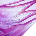 Body ginnastica artistica ragazza con stampa fiamma - immagine 6