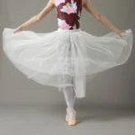 Gonna lunga balletto in tulle 70 cm per donna - immagine 4