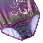 Body ginnastica e balletto bambina manica lunga sfumato - immagine 4
