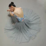 Gonna lunga balletto in tulle 70 cm per donna - immagine 6