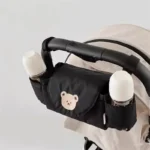 Borsa portaoggetti da passeggino con orsetto - immagine 6