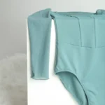 Body danza classica in pizzo a maniche lunghe - immagine 2