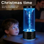 Lampada notturna LED a tornado multicolore USB - immagine 3