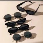 Set 5 occhiali da vista finti moda unisex - immagine 2