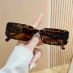 Occhiali rettangolari alla moda con lenti per PC unisex