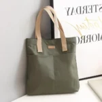 Borsa tote donna in tela capiente per uso quotidiano - immagine 4
