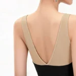 Body da ginnastica donna con scollo profondo schiena - immagine 3