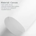 Poster astratto giapponese Koi su tela senza cornice - immagine 5