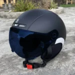 Casco ciclismo PEMILA con visiera magnetica e protezioni
