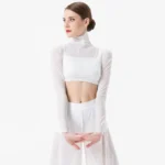 Set danza moderna donna top e pantaloni eleganti - immagine 3