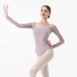 Body da balletto donna elegante con scollo quadrato - immagine 5