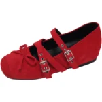 Ballerine basse da donna con fiocco eleganti - immagine 6